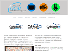 Tablet Screenshot of friendsofocm.org